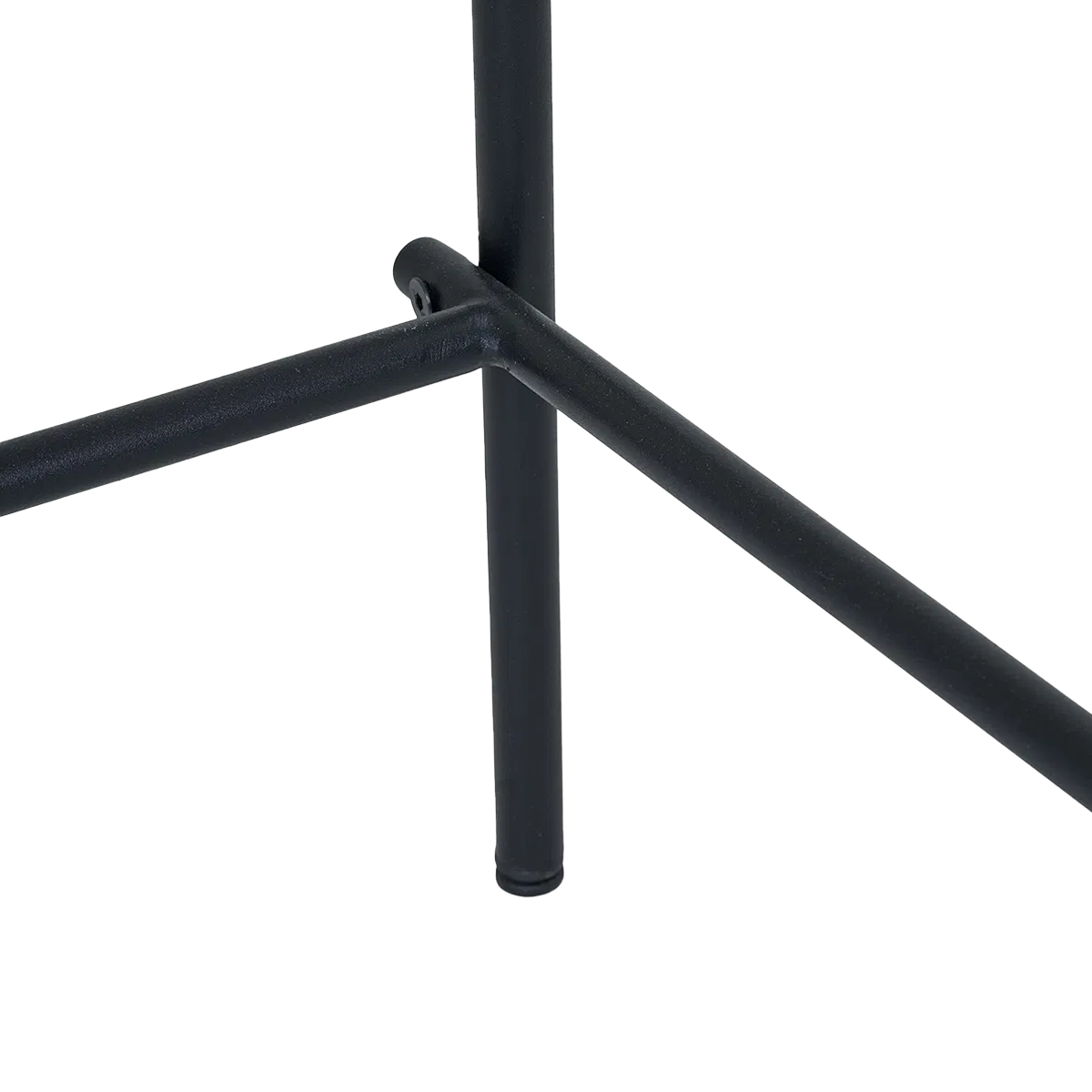 Artichok Justus barkruk met houten leuning - bruin