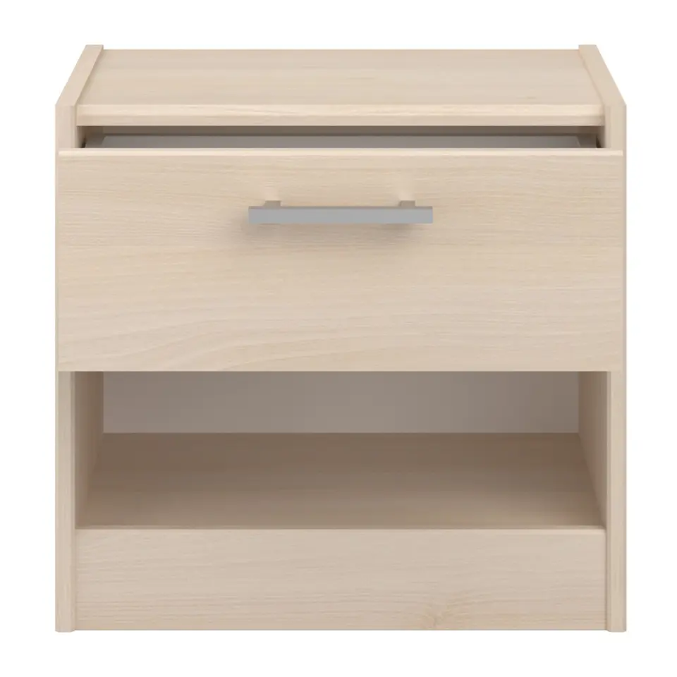 Nachtkastje Charly - 1 lade - acaciakleur