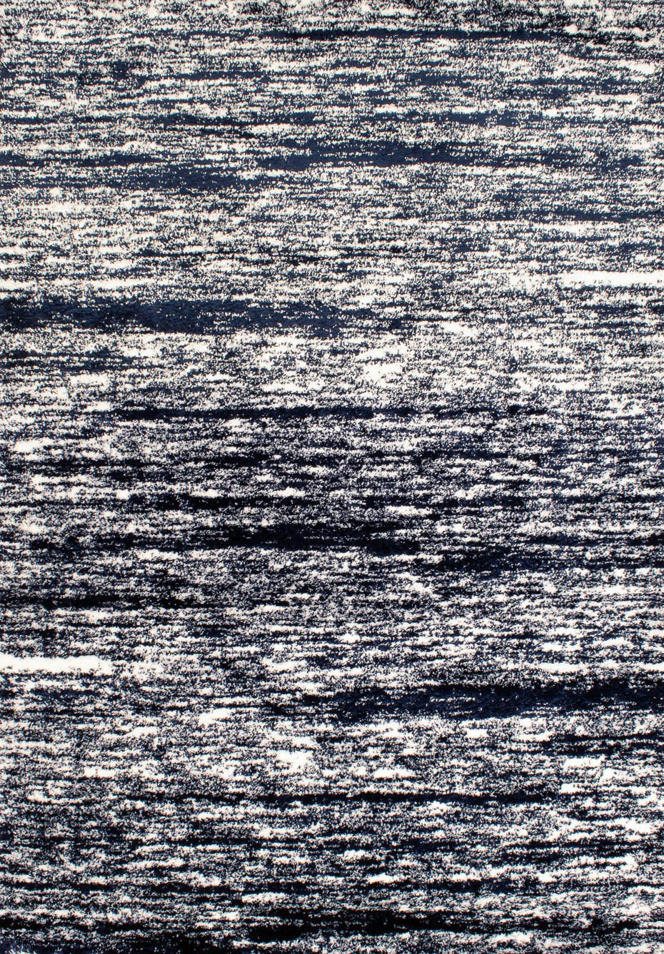 OSLO - Tapis shaggy abstrait style moderne bleu - 120x160 cm