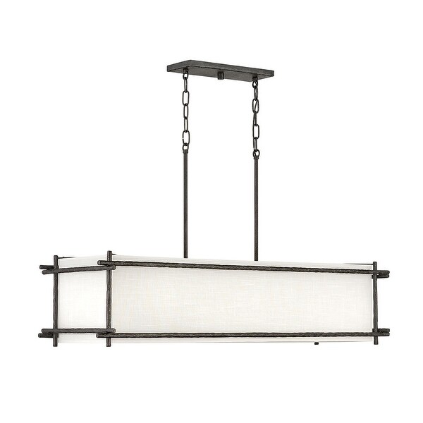 Hinkley Lighting Tress 6 Light 42" Wide Linear Chandelier