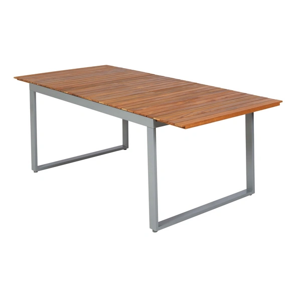 Gartenmöbelset »Saona«, 7-tlg., stapelbar/ausziehbar, Aluminium/Kunststoffgeflecht