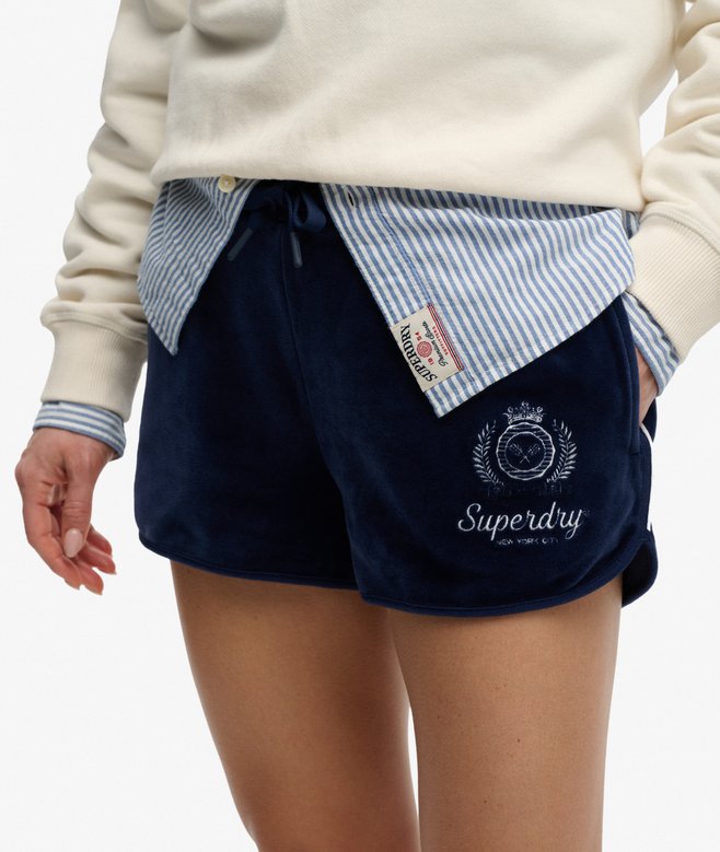 Country Club Velour Shorts