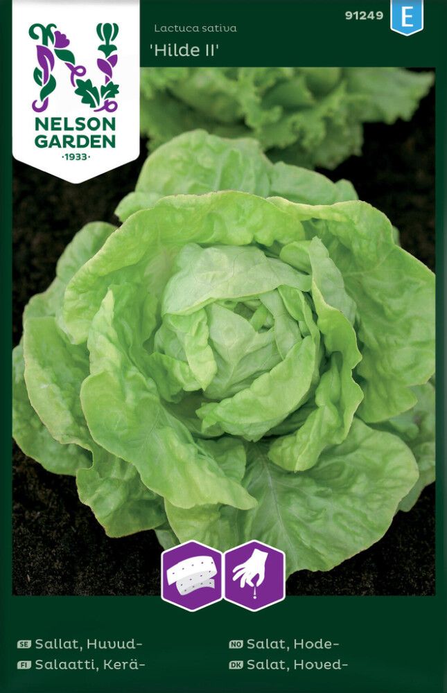 GRØNNSAKSFRØ NELSON GARDEN HODESALAT HILDE II