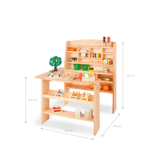 Kaufladen »Emma«, BxHxT: 92 x 110 x 94 cm, für Kinder ab 3 Jahren