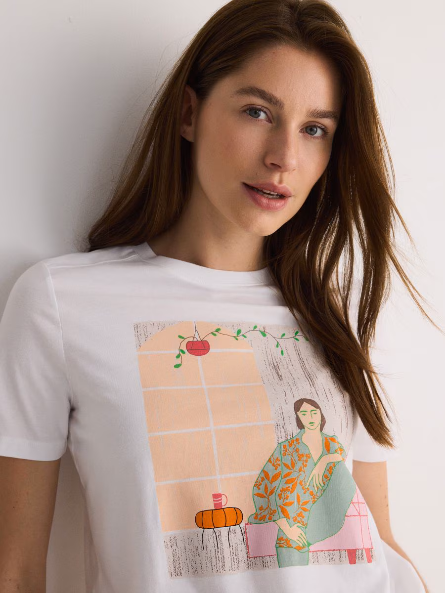 Regular Fit T-Shirt With Print