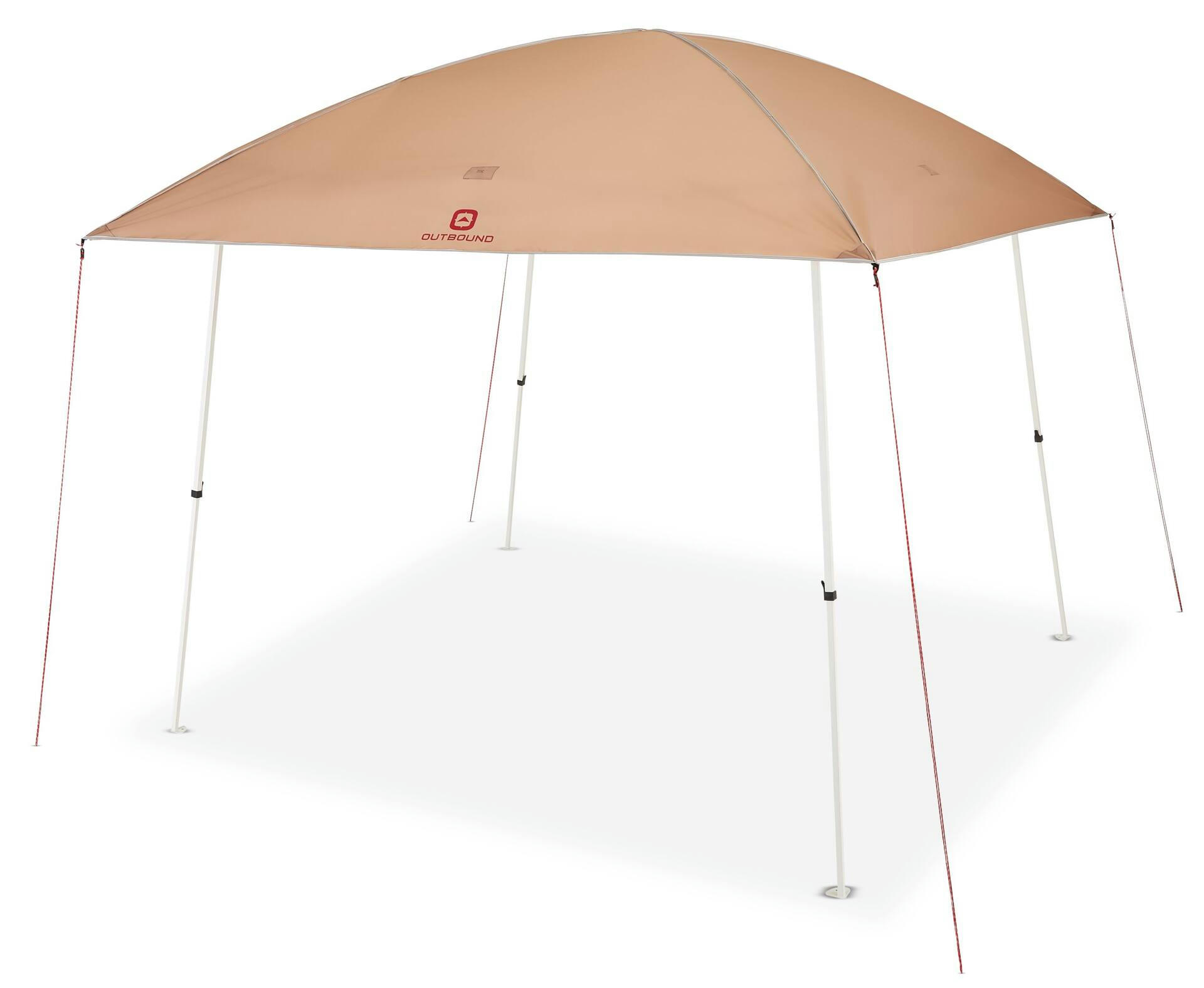 Outbound Portable Instant Pop-Up Sun Shelter Canopy Tent w/ Carry Bag, 9-ft x 9-ft