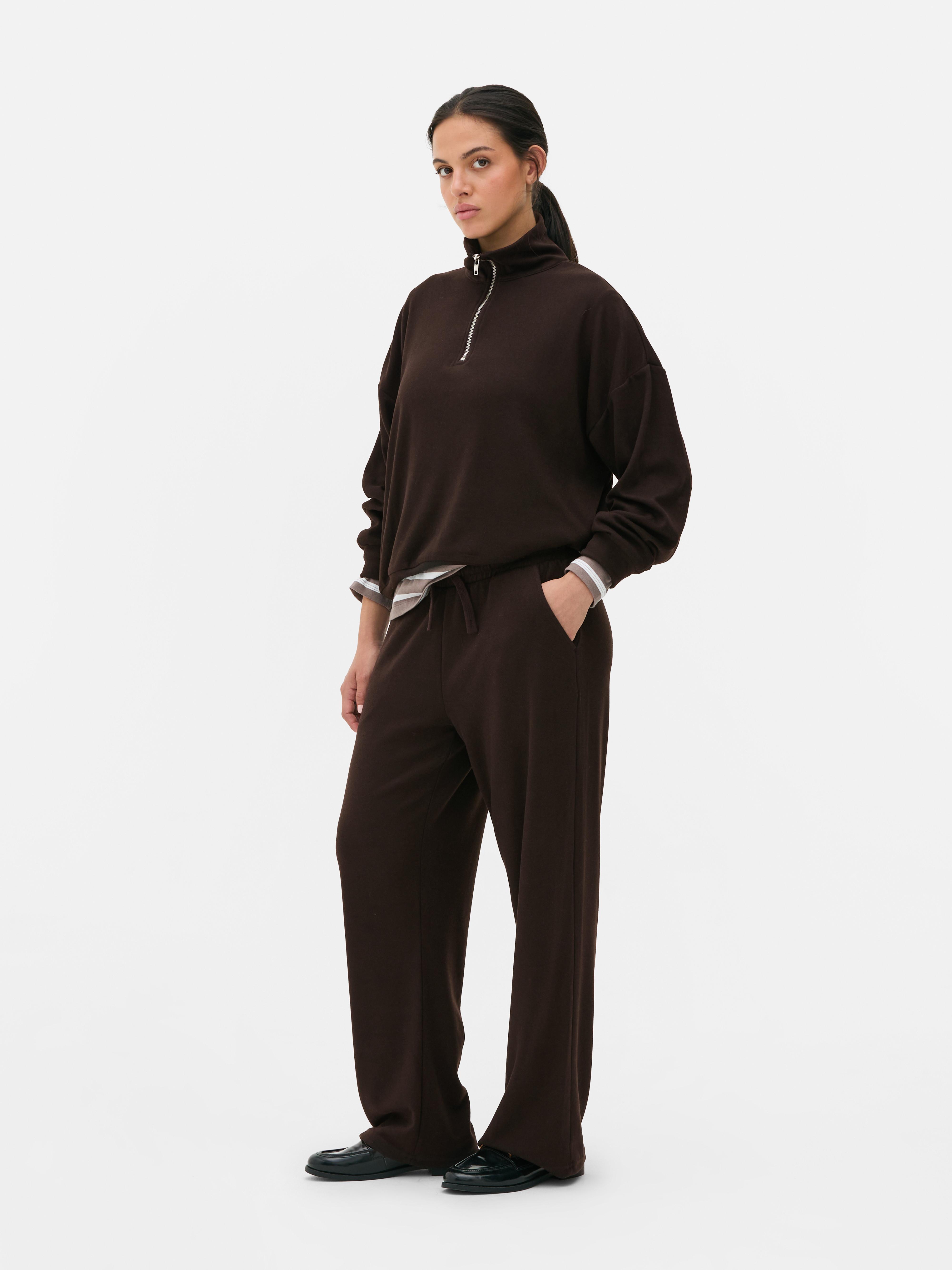 Cozy Wide Leg Sweatpants