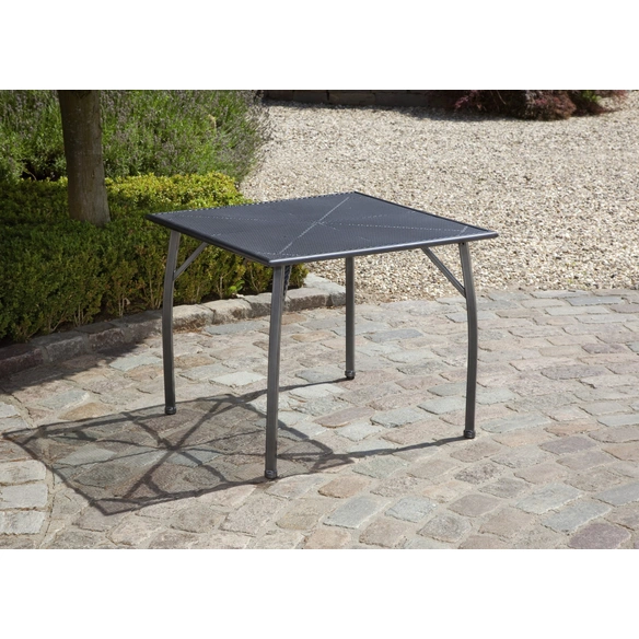 Tisch »Toulouse«, BxHxT: 90 x 74 x 90 cm, Gestell aus Stahl, eisengrau