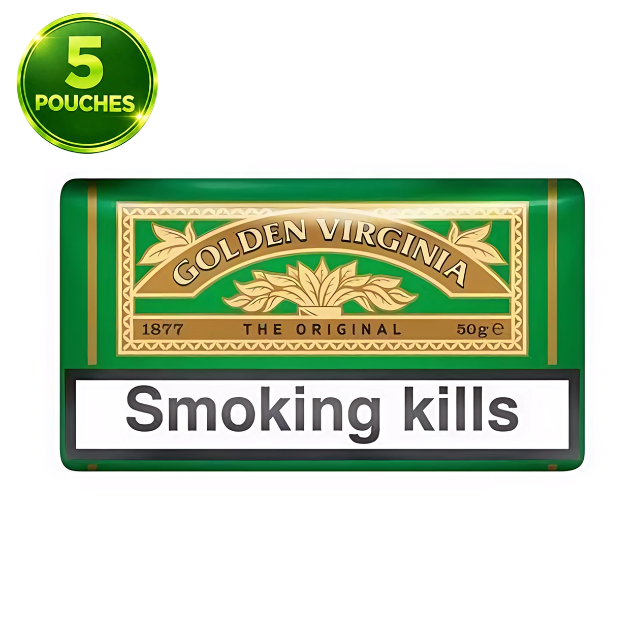 Amber Leaf 25g — Virginia,Burley Hand Rolling Tobacco in 25g Pouch Format