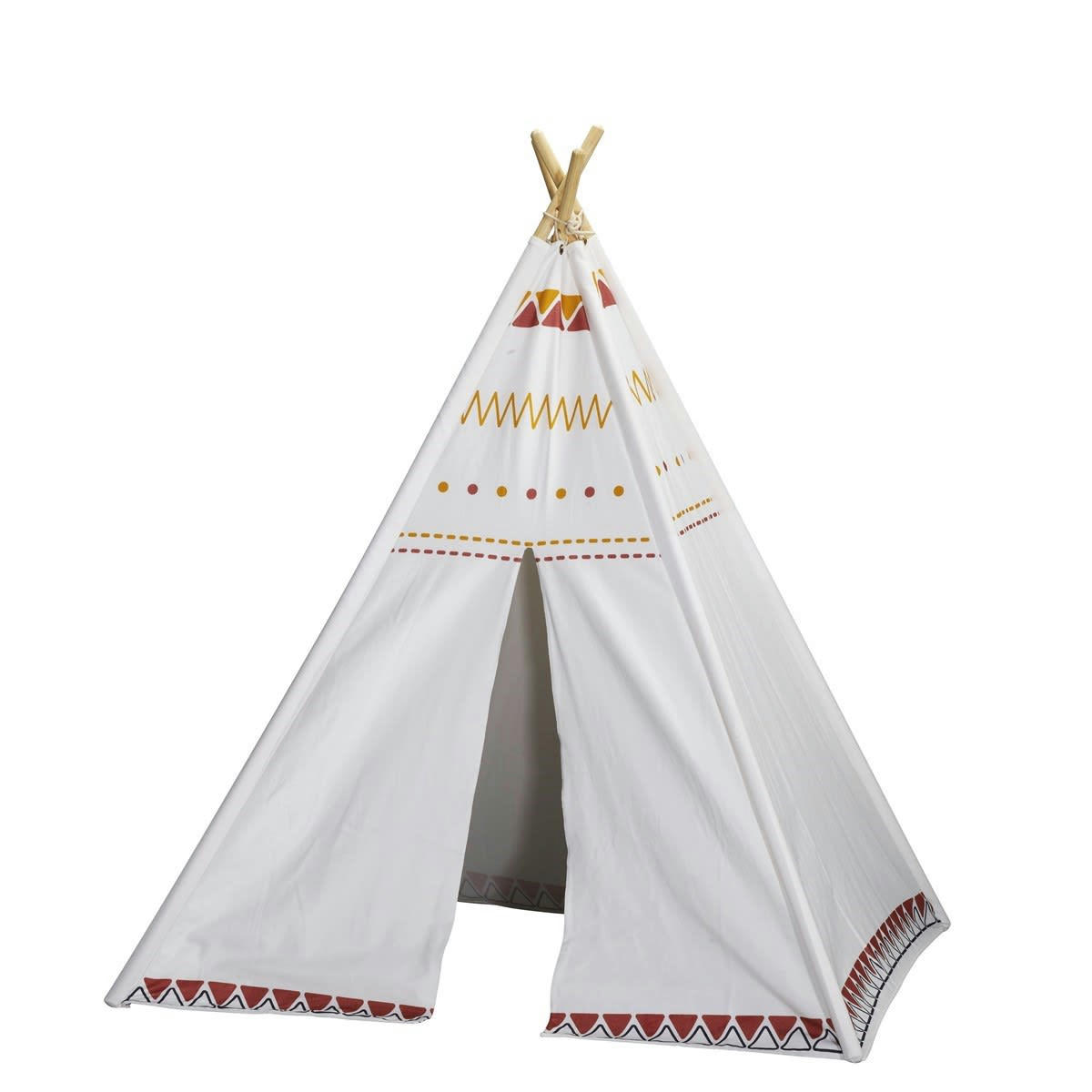 TIMOUKI - Tipi en toile en coton beige