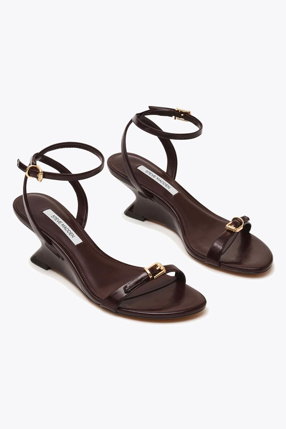 STEVE MADDEN Zaloma Dark Brown' Heels