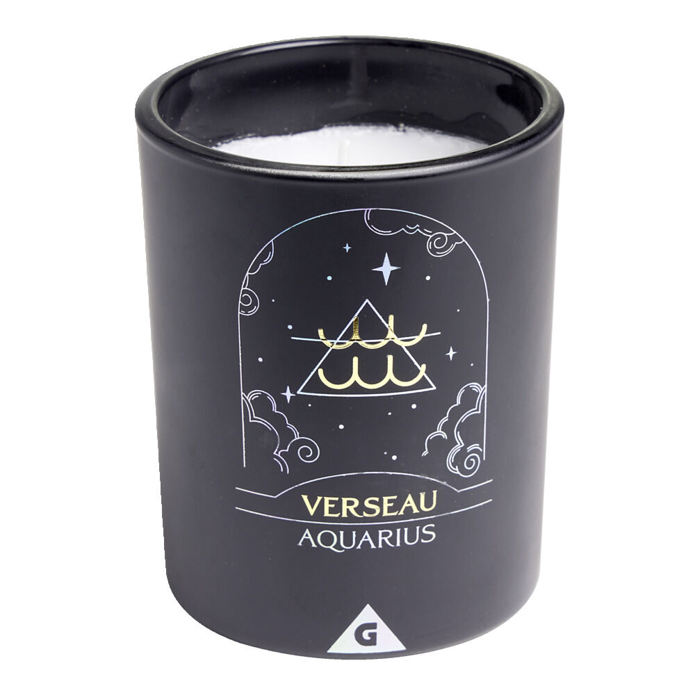 Bougie bijou signe astrologique bracelet doré - 12 modèles
