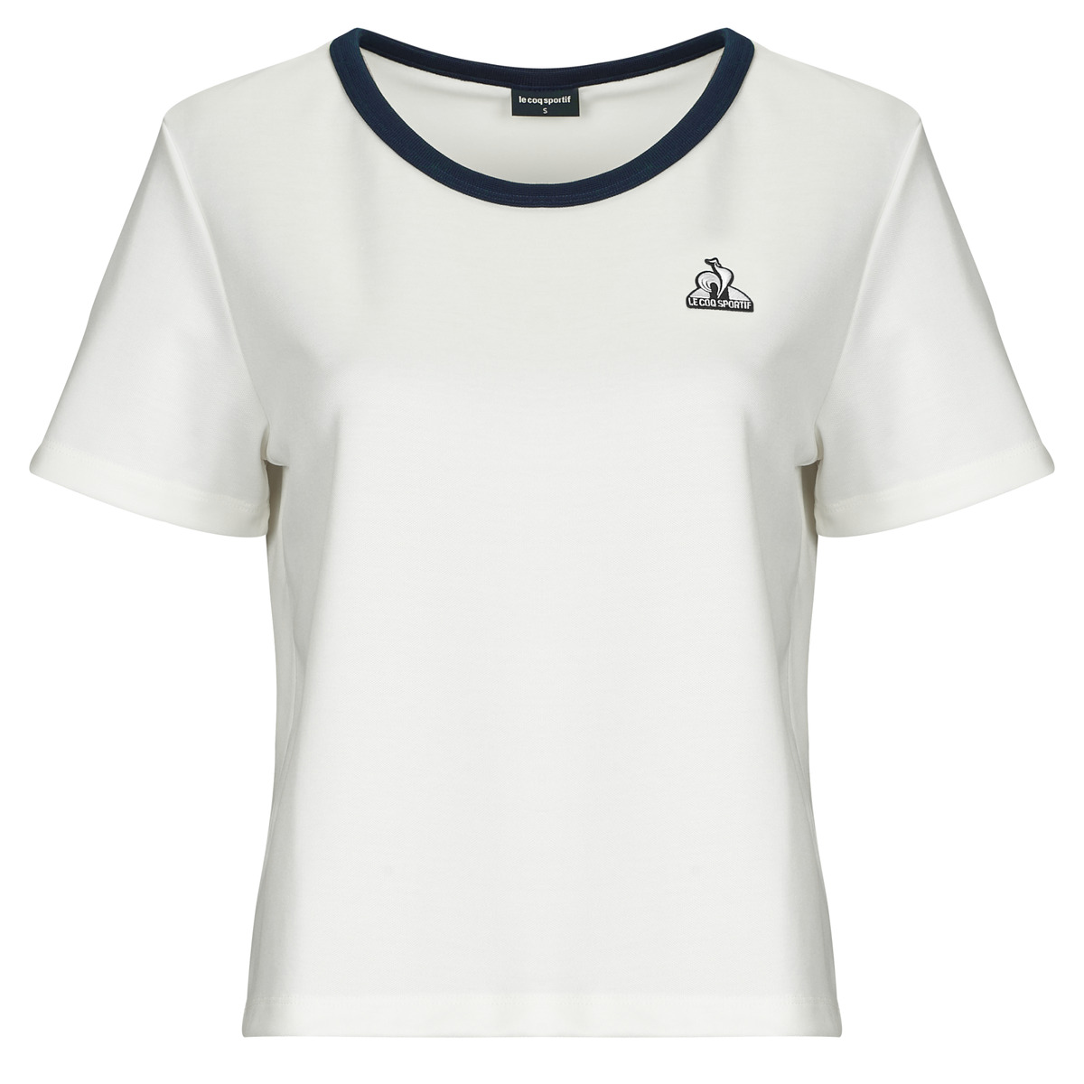 Le Coq Sportif - HERITAGE SP Tee SS N°1 W - Marshmallow