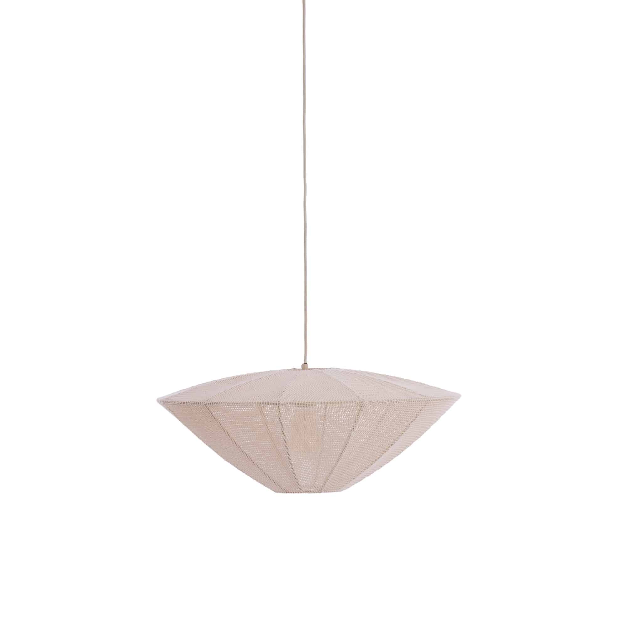 Light & Living hanglamp Satilla - wit - Ø50cm