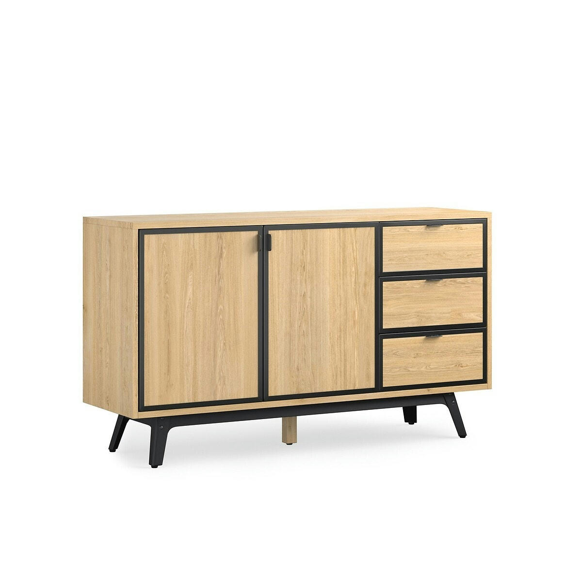 Buffet 2 portes, 3 tiroirs Daffo