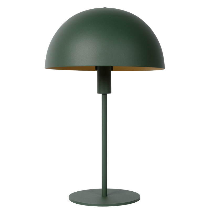 Lampe de table Siemon verte E14 25 W LUCIDE