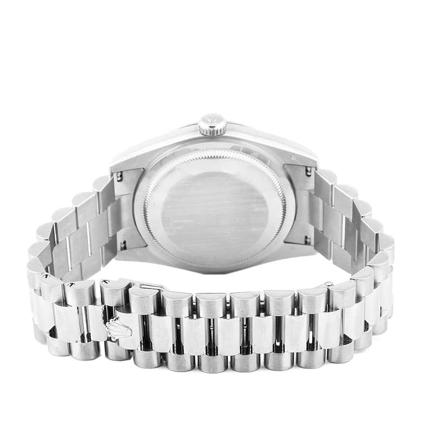 Rolex Day-Date 228206 “Ice Blue Baguette” Premium Duplicate