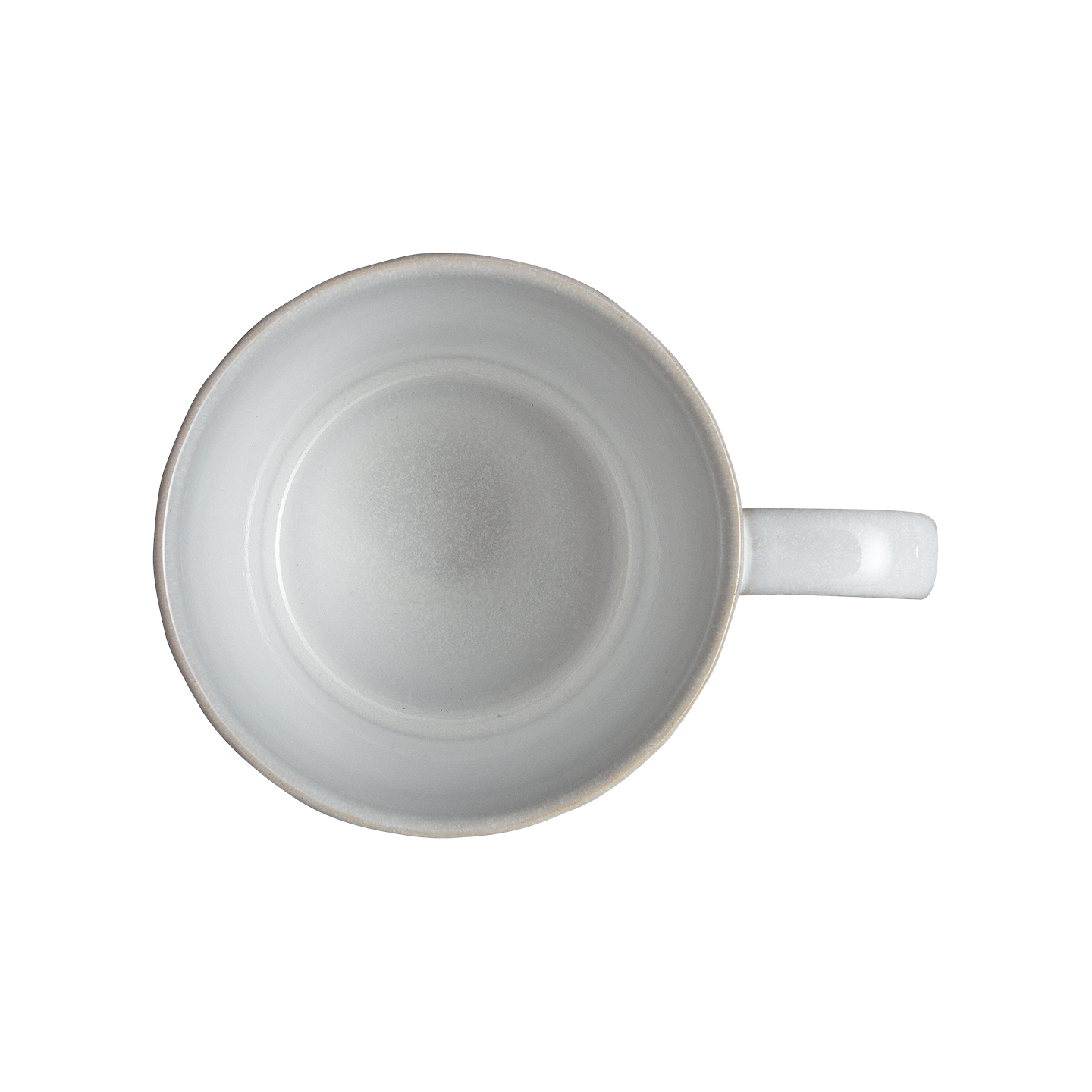 Reactive White Mug