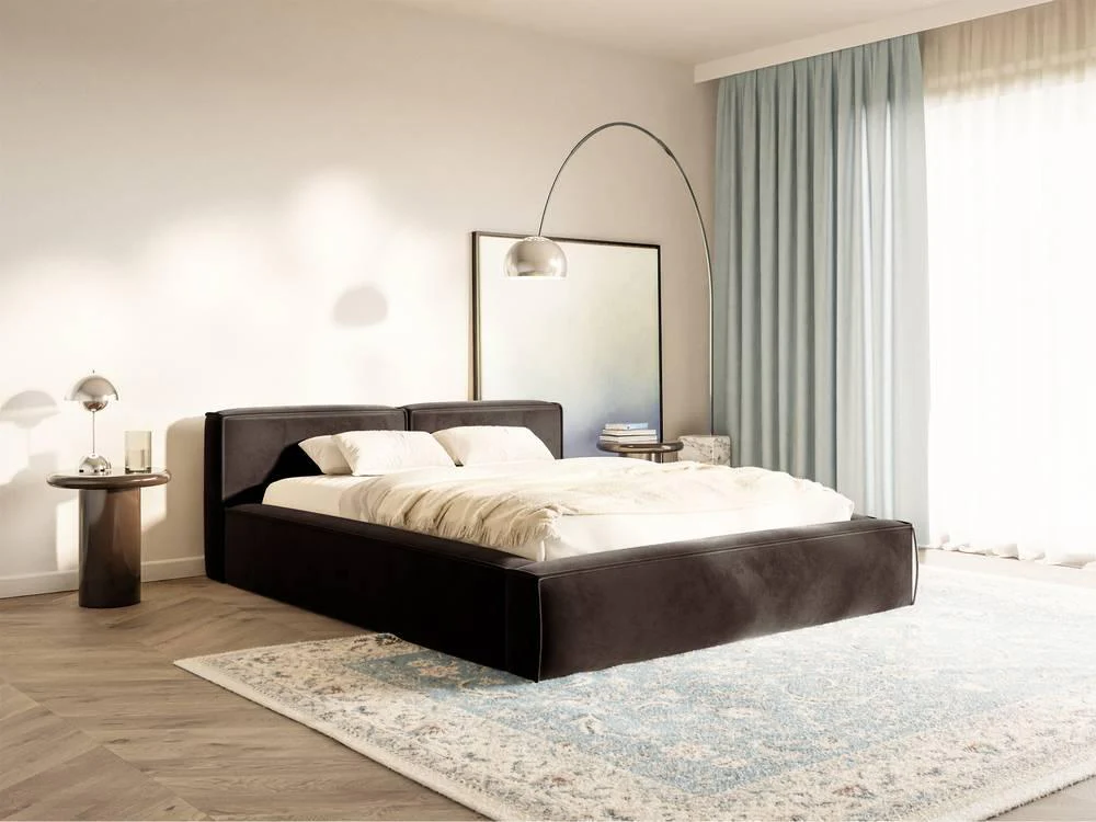 Bedframe Remera Slim velvet 180 x 200 cm