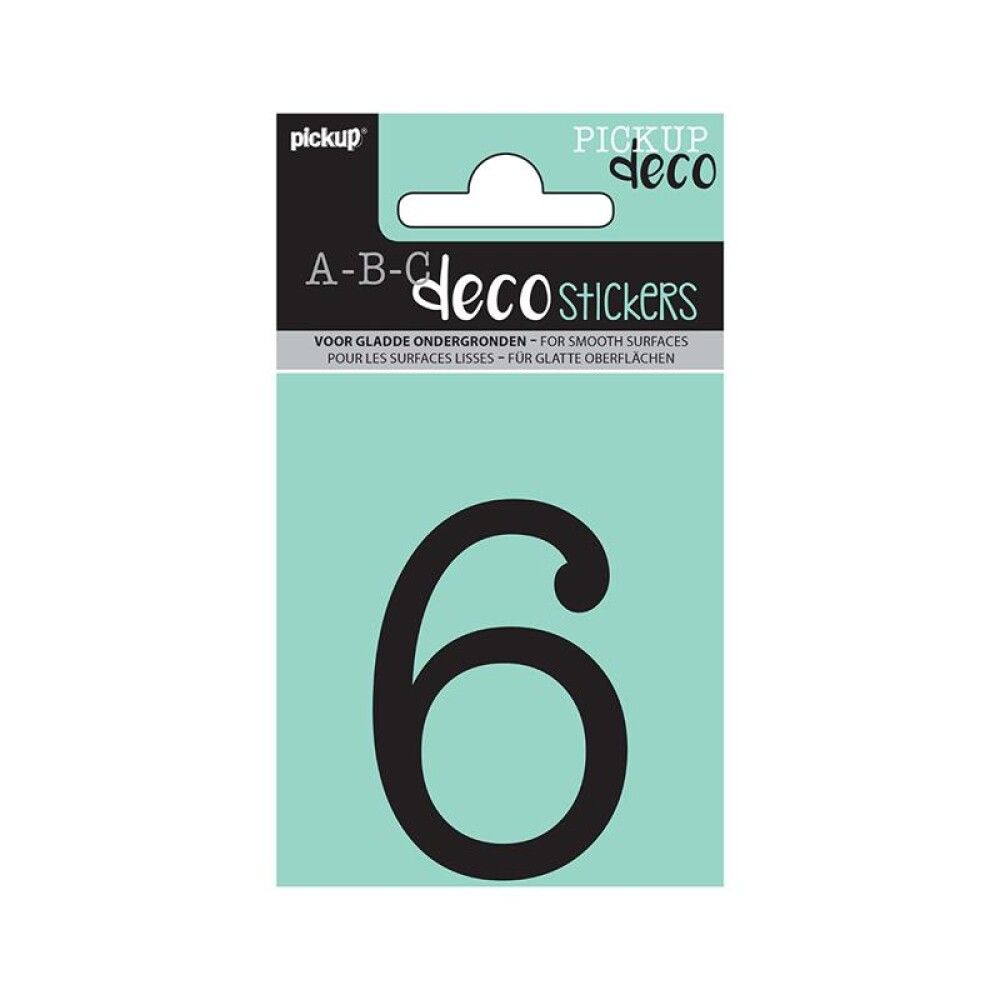 SKILT PICKUP ABC DECO MAUD 60 MM 6 SORT