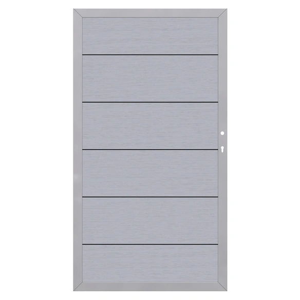 Tor »System XL«, BxH: 98 x 179 cm, Holz-Polymer-Werkstoffe (WPC)