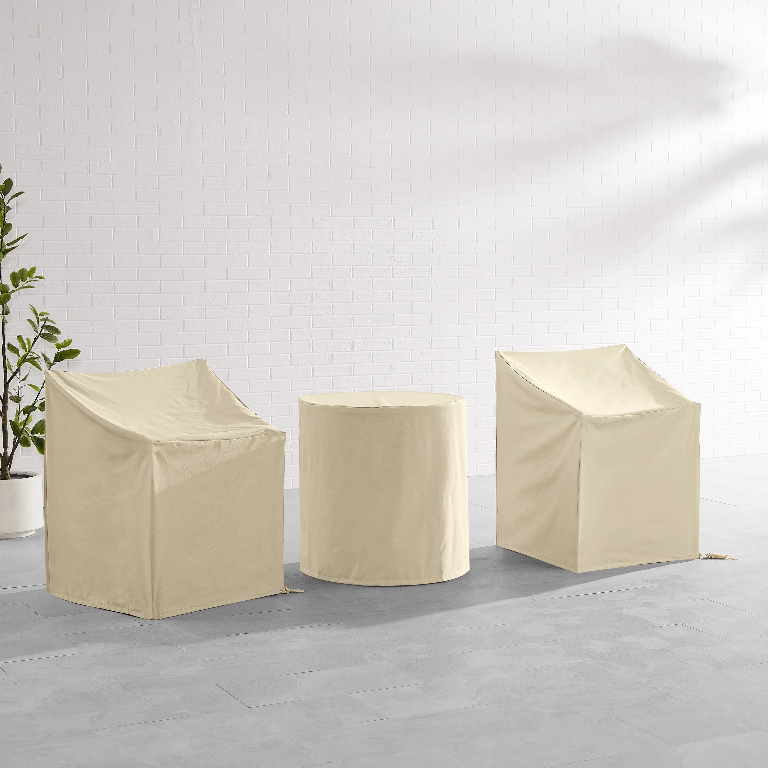 Crosley 3Pc Outdoor Bistro Furniture Cover Set