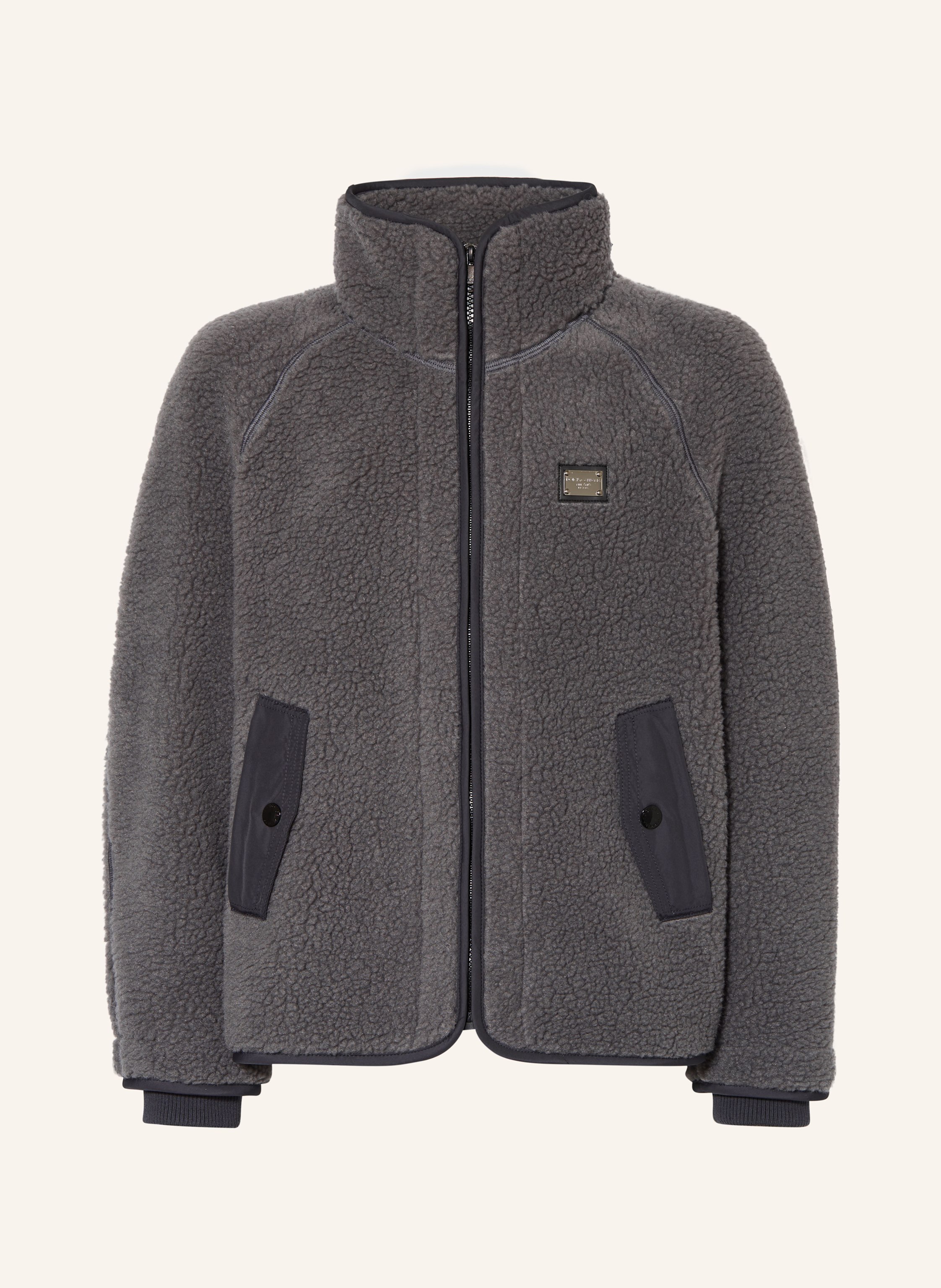 DOLCE & GABBANA Teddyfell-Overjacket