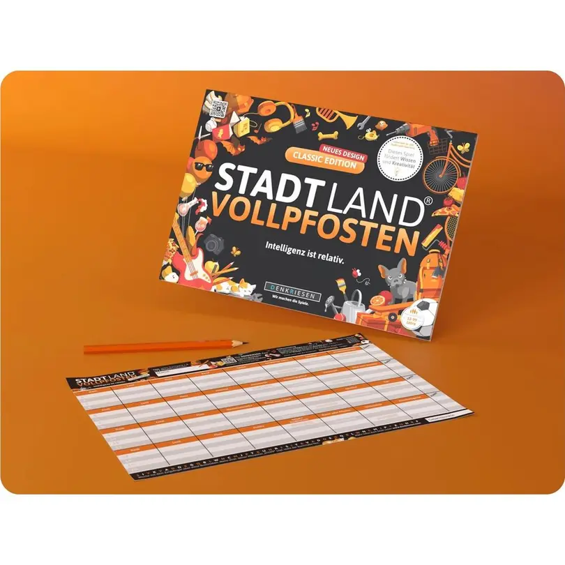 Party-Spiel Stadt Land Vollpfosten