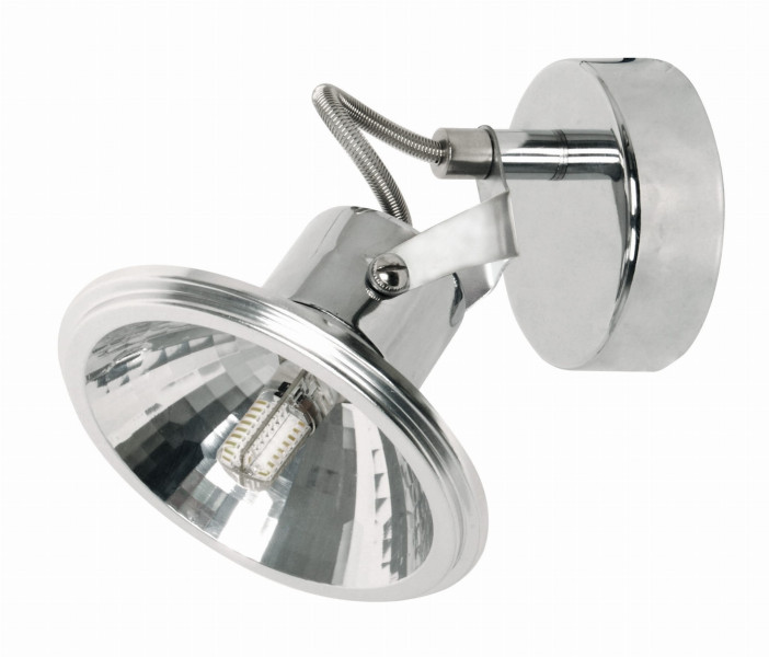 Lampa kinkiet MOON 1x3,5w led g9 chrom