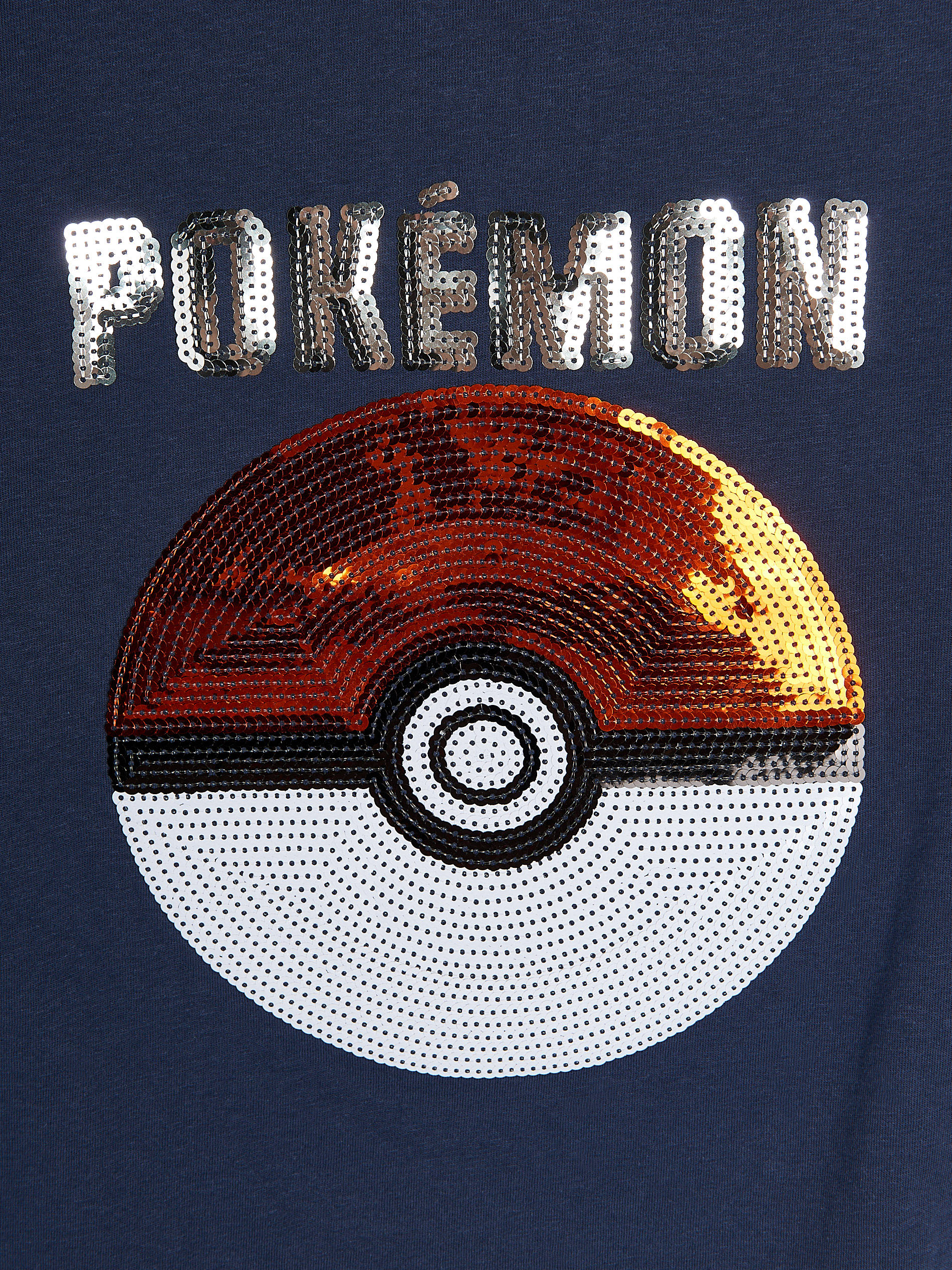 Koszulka z cekinami Pokémon