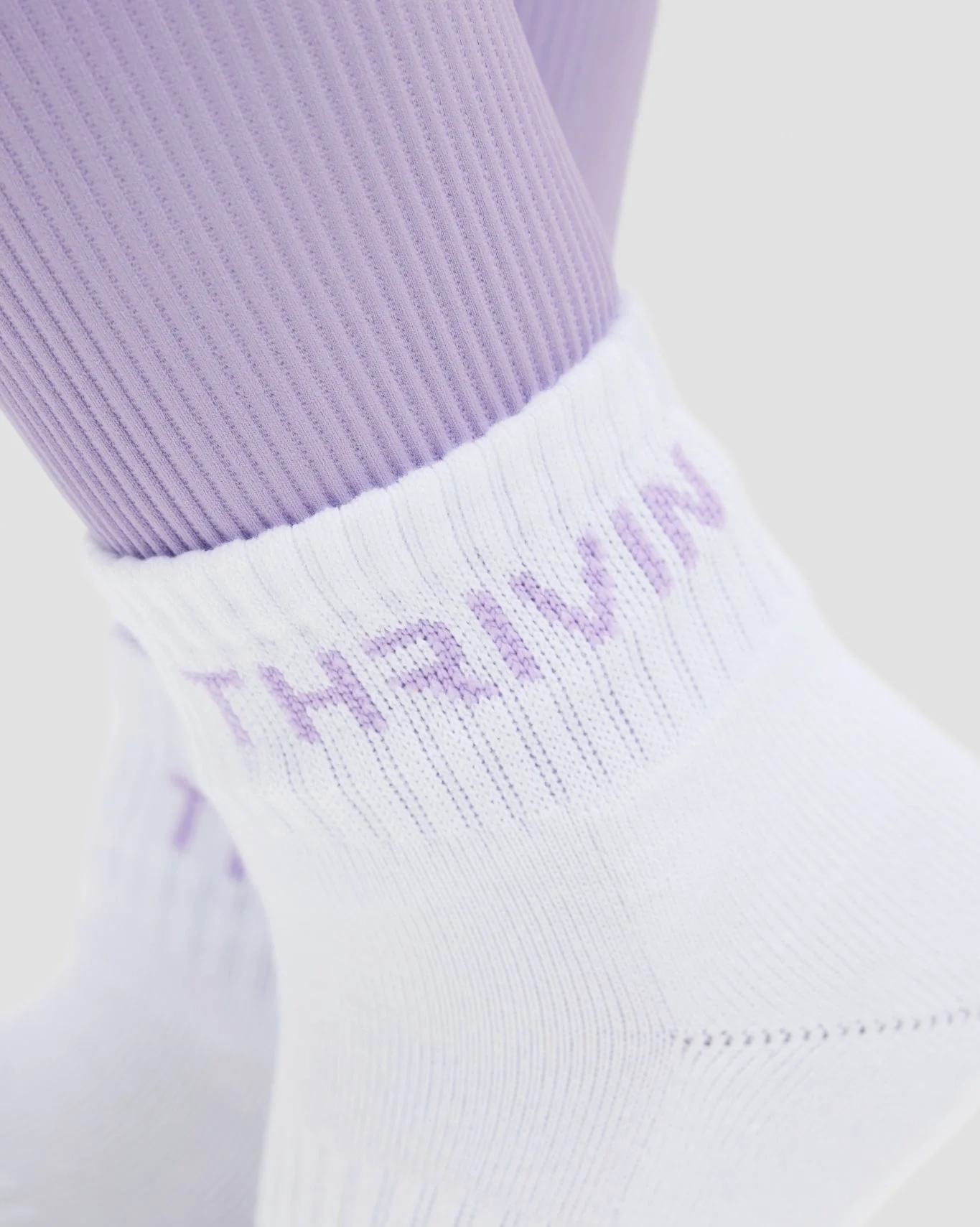 THRIVIN Mid Socks | Lilac
