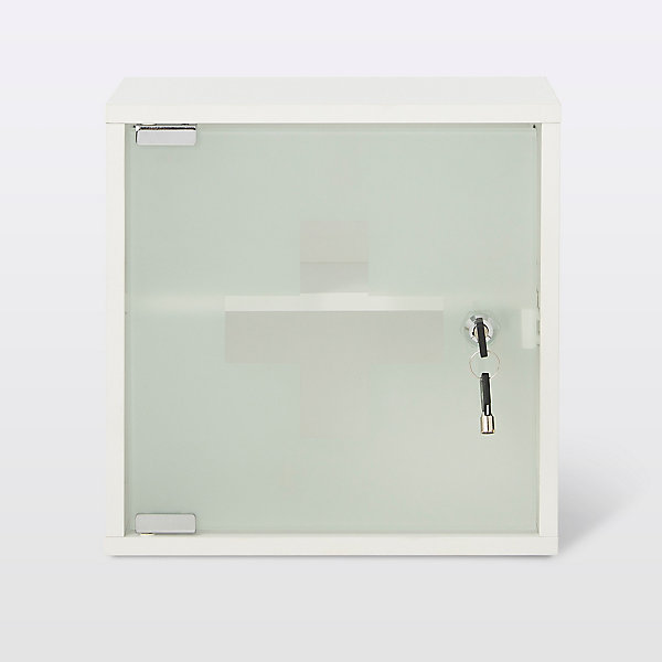 Armoire à pharmacie Kyoga L. 30 x H. 30 x P. 15 cm