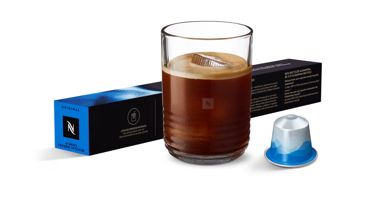 Athens Freddo Intenso Coffee Capsules - Nespresso