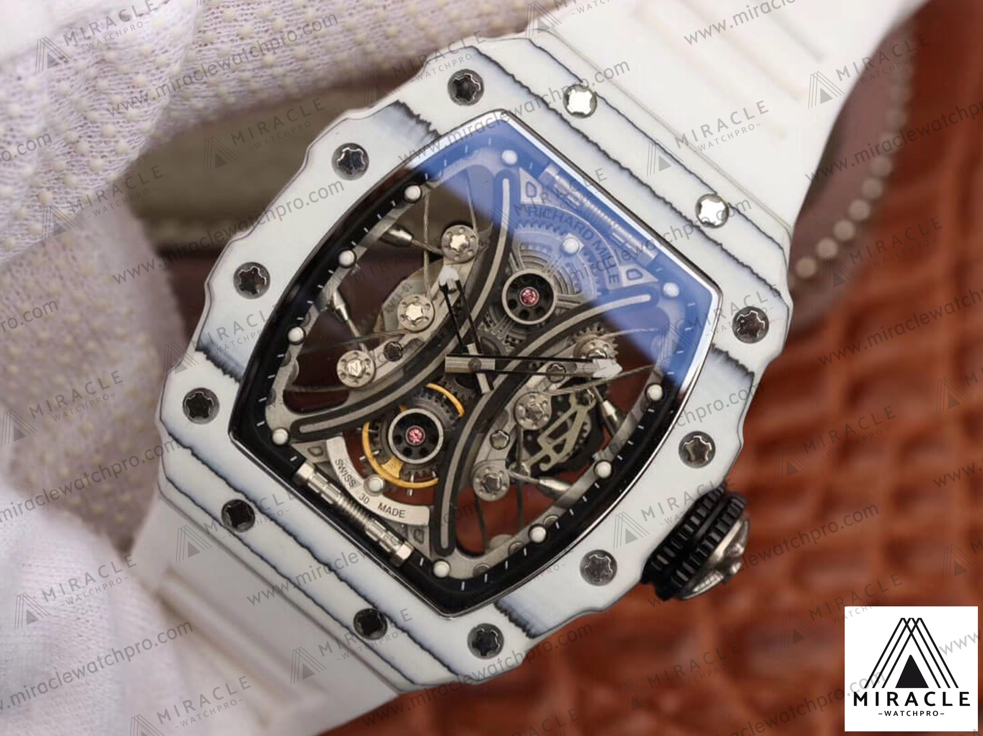 Replica Watch-RICHARD MILLE-ref.RM53-01-Elite Clone-49.90mm*42.70mm*16.15mm