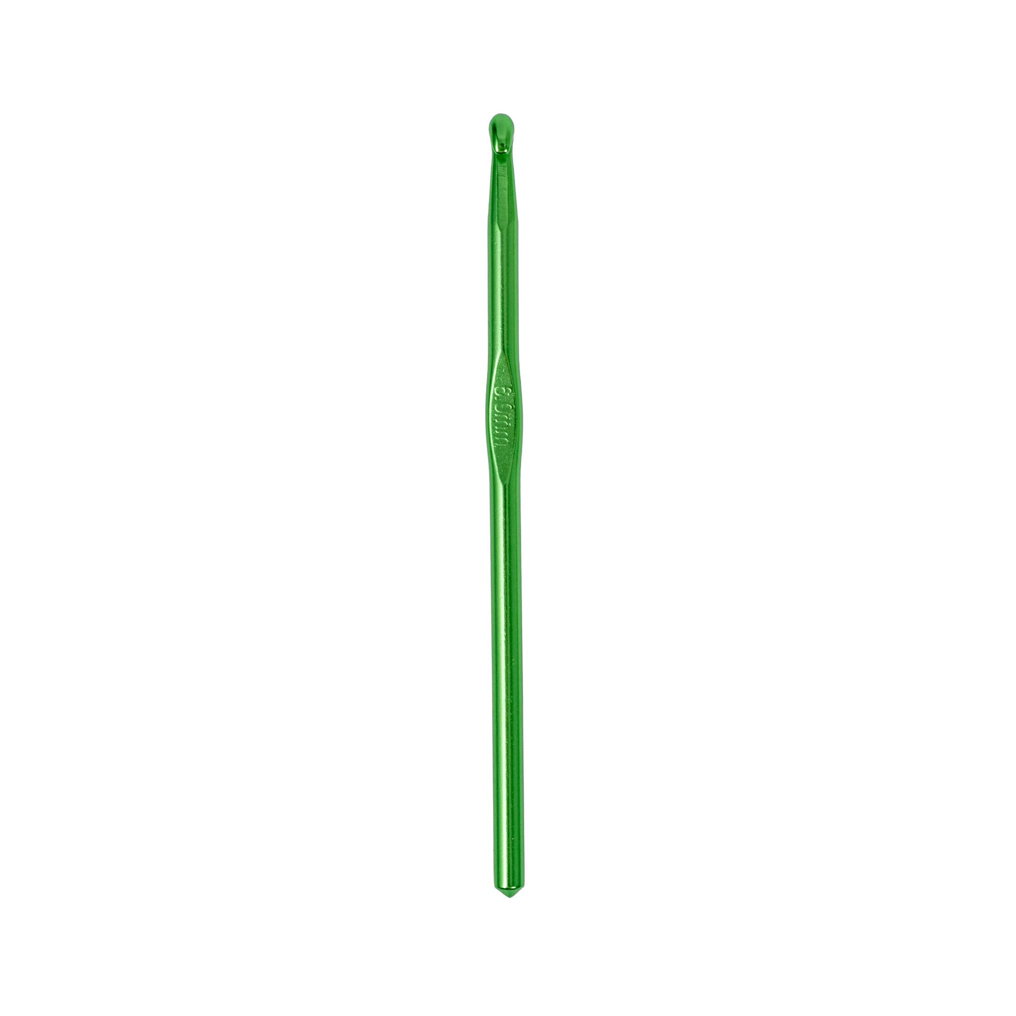 Knitcraft Green Crochet Hook 6mm