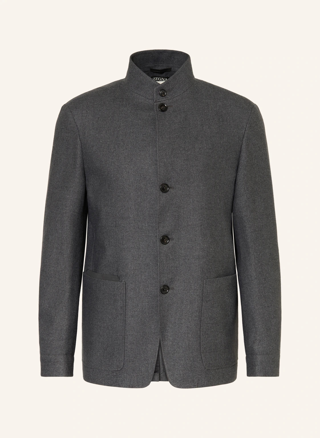 ZEGNA Sakko Regular Fit mit Seide