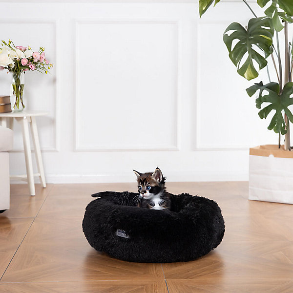 Lit pour animaux domestiques MUFFIN Noir M