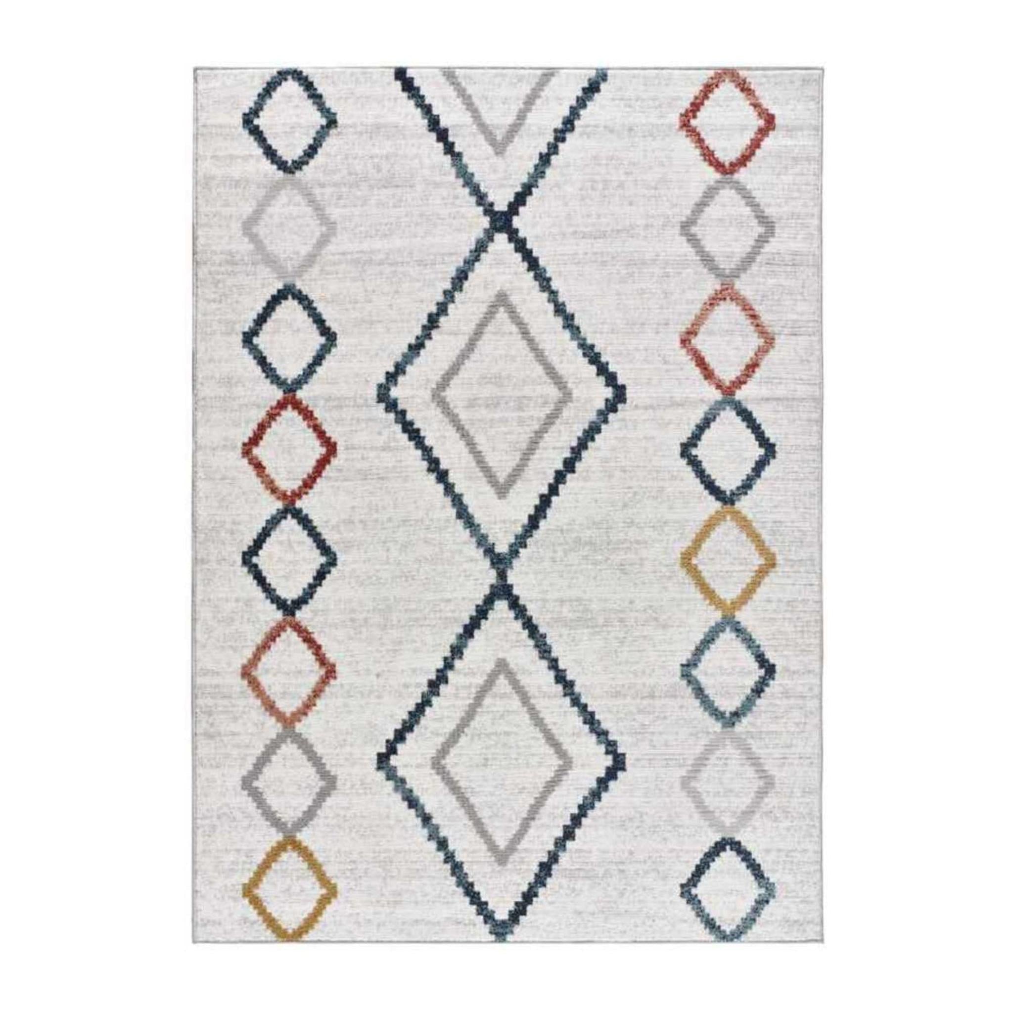 AFK Living vloerkleed Quadris - design - veelkleurig - 80 x 150 cm