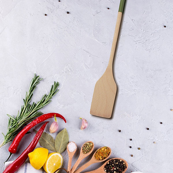 Ensemble de 2 Spatules de cuisine 33 cm Fackelmann Wood Edition