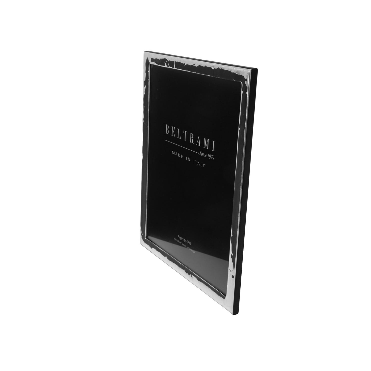 Portafoto roccia foto 20x25 cm Beltrami con argento Miro Silver