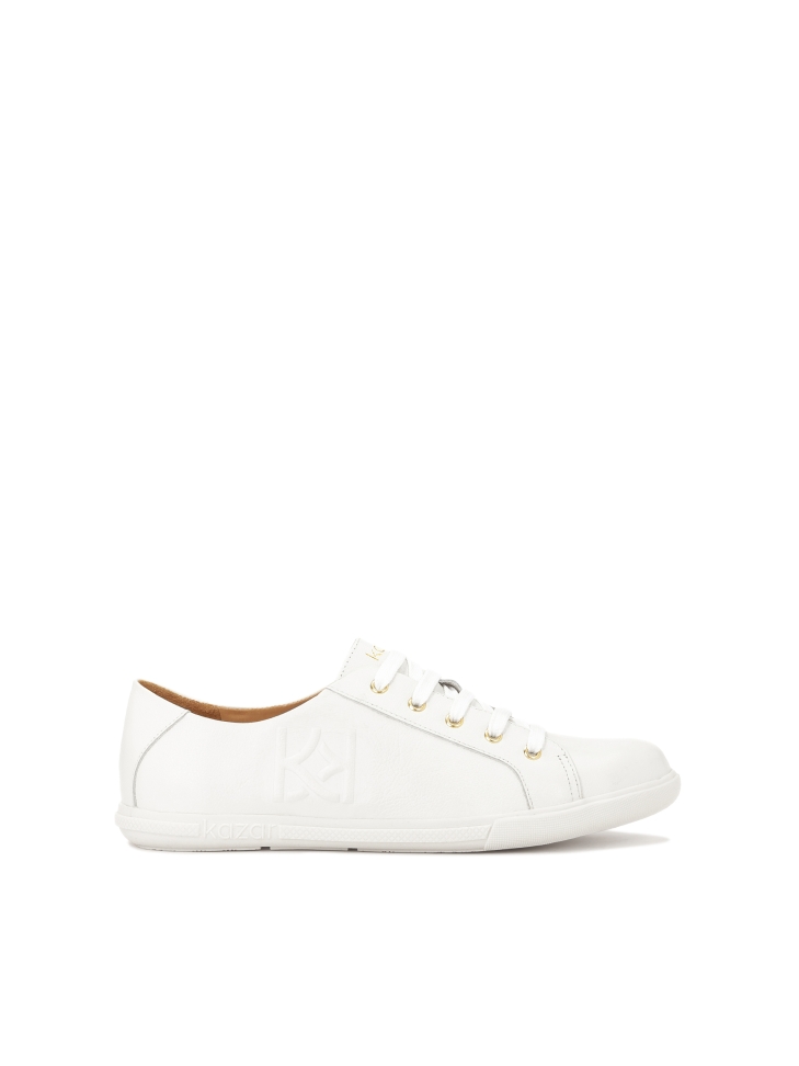 Ladies' white sneakers