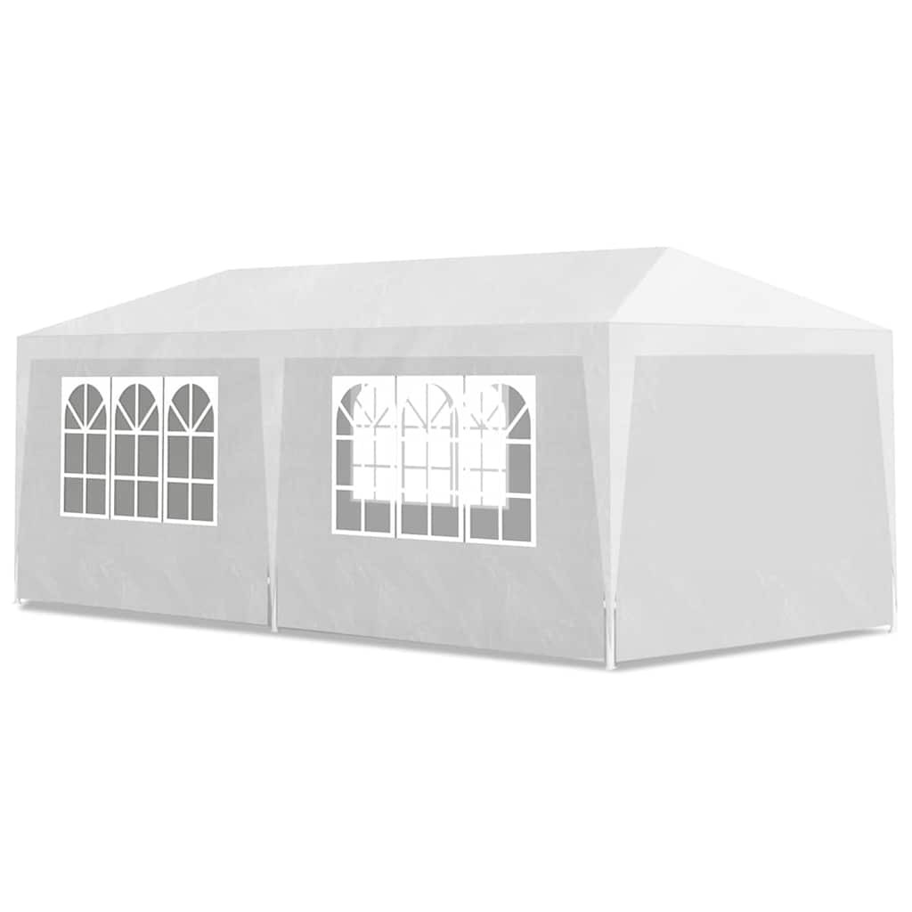 Namiot ogrodowy Biały 3 x 6 m Tkanina vidaXL