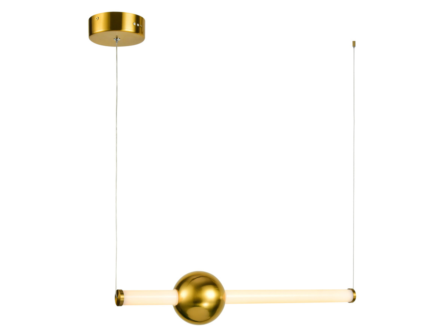 Lampa wisząca Halling stalowa biało-miedziana