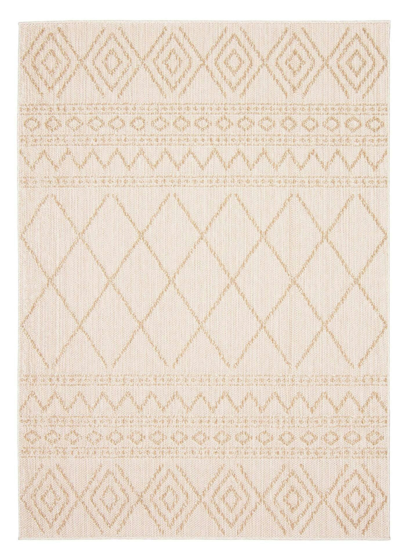 Nolita Rectangular Texturized Polypropylene Indoor Area Rug, Taupe, 8-ft x 10-ft
