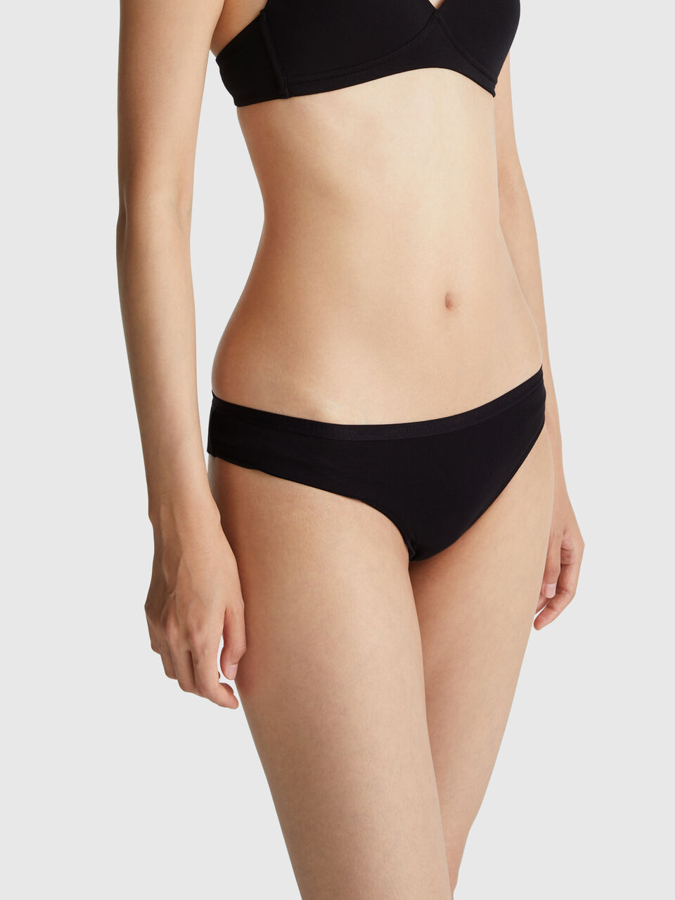 Brazilian underwear in stretch cotton