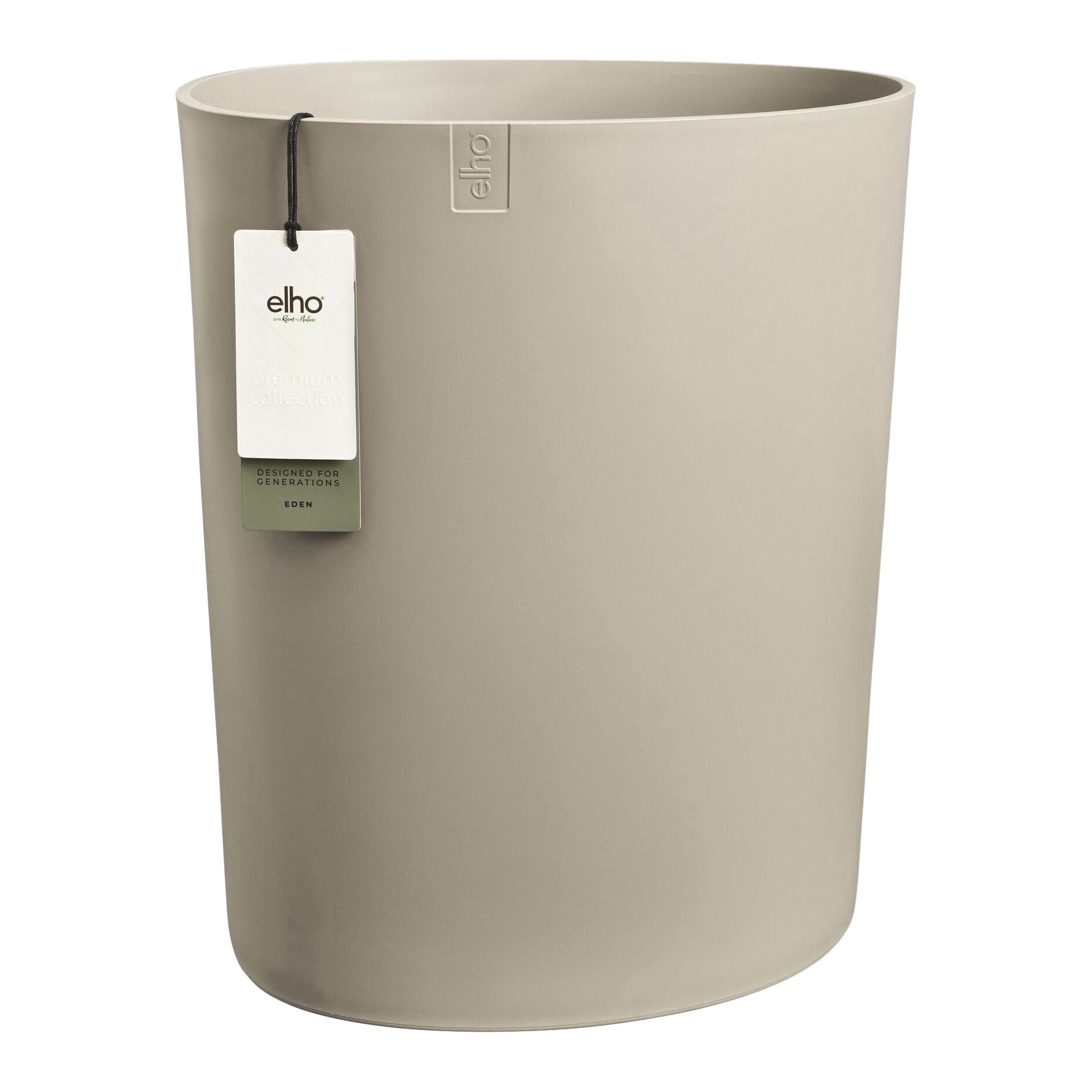 Elho Eden Aquacare High 40 - Zacht taupe - L 43 x B x H 50 cm - Binnen