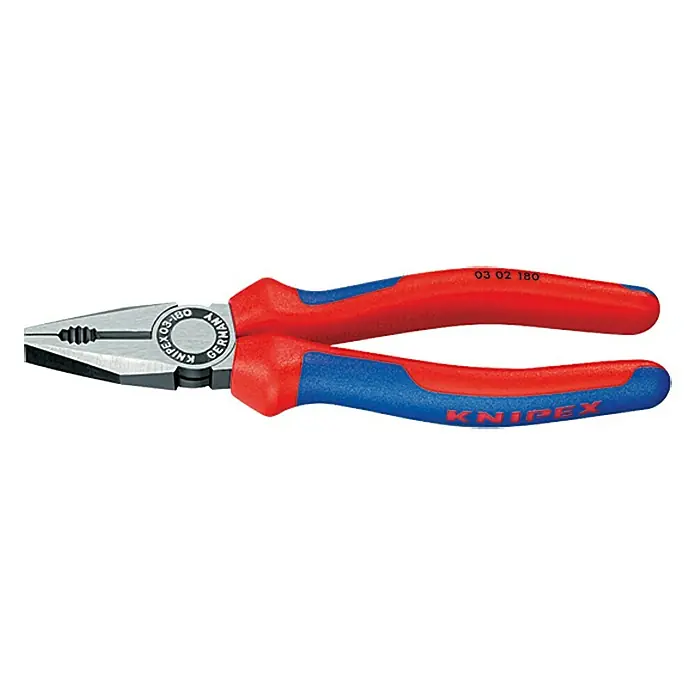 KOMBINASJONSTANG KNIPEX RØD/BLÅ 200MM