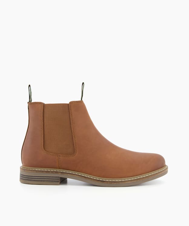 Farsley Tan - Natural Sole Chelsea Boots