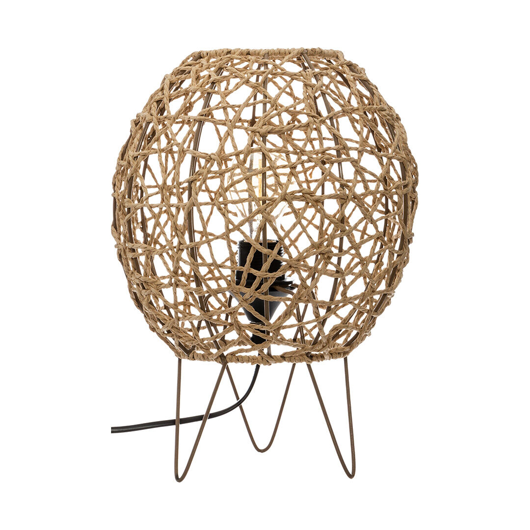 Candeeiro de mesa bola RAAHE bege