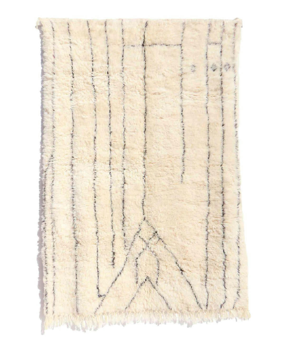 BERBERE - Tapis Berbere marocain pure laine 164x237